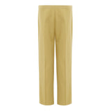 Lardini Gold Cotton Casual Pants