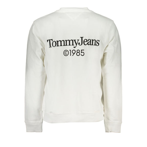 Tommy Hilfiger White Cotton Men's Sweatshirt