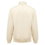 Cruciani White Cashmere Turtleneck