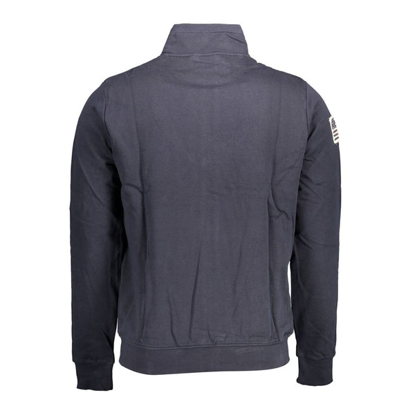 U.S. POLO ASSN. Blue Cotton Men Sweatshirt
