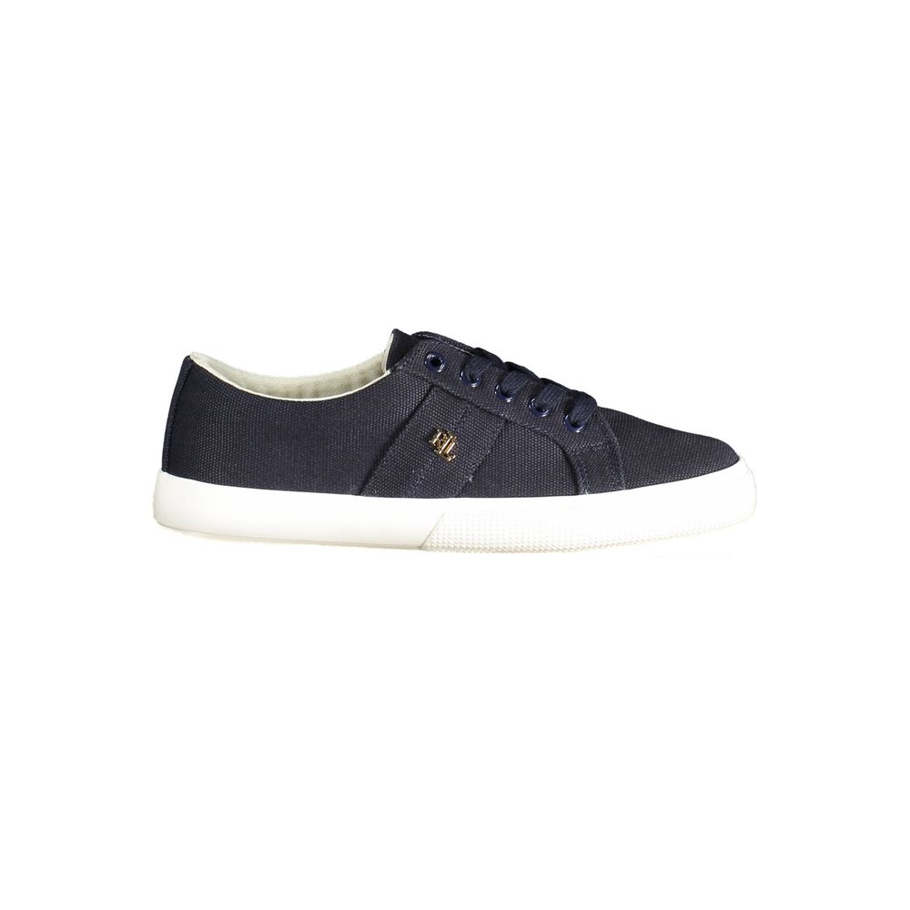 Ralph Lauren Blue Polyester Women Sneaker
