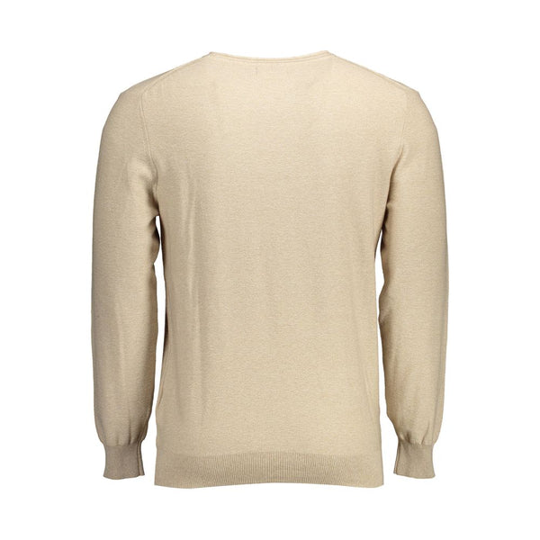 Gant Beige Cotton Men Sweater