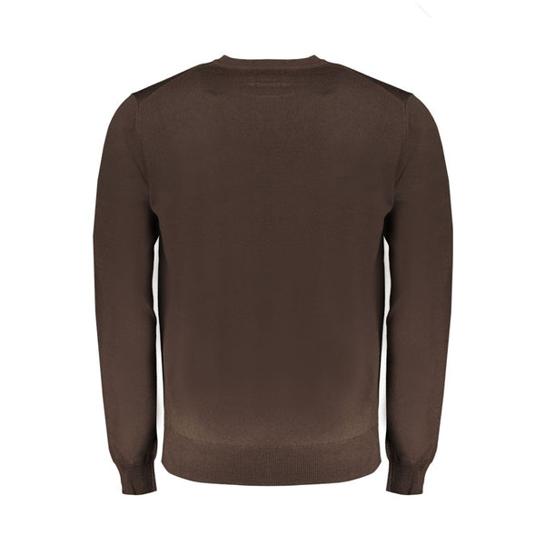 Harmont & Blaine Marrone Wool Men Sweater