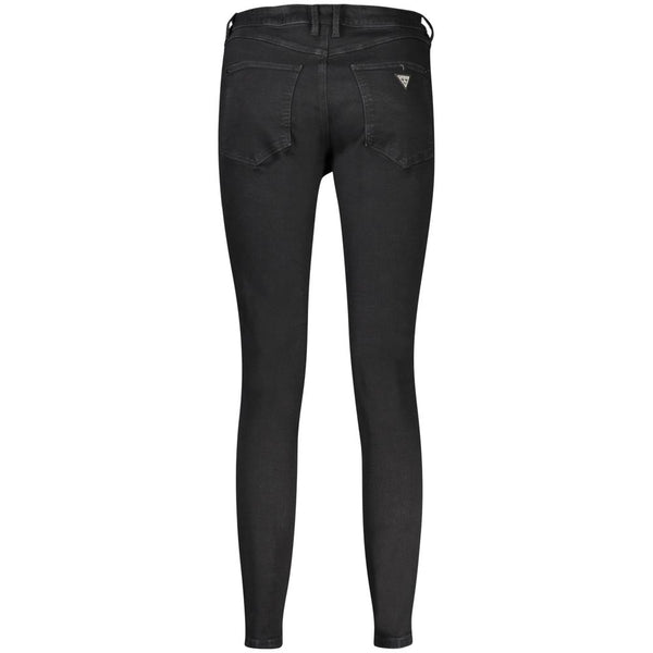 Guess Jeans Nero Cotton Women's Jeans
