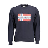 Napapijri Blue Cotton Men's Sweatshirt