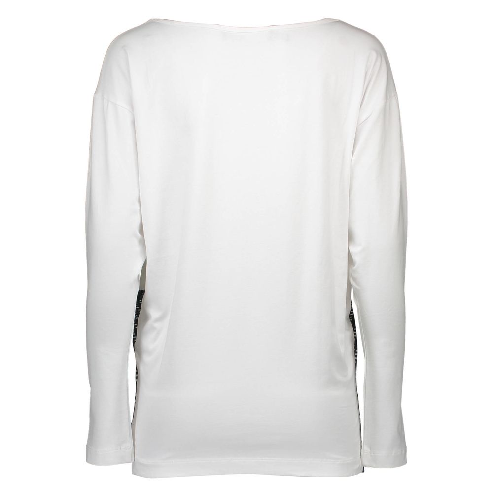 Love Moschino Bianco Cotton Women T-Shirt