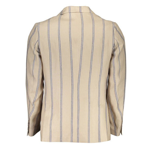 Gant Beige Linen Men's Jacket