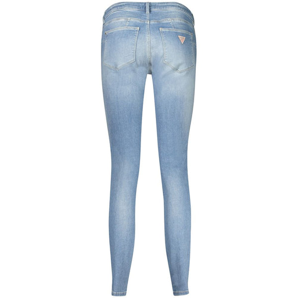 Guess Jeans Blue Cotton Women's Skinny Jean
