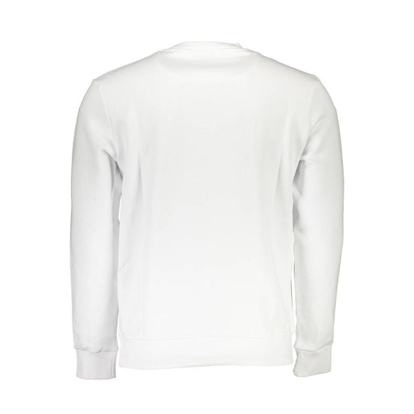North Sails White Cotton Men Sweatshirt