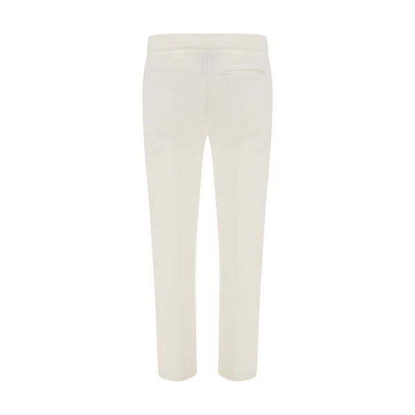 SA SU PHI White Silk Casual Pants