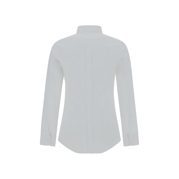 Dolce & Gabbana White Elastane Dress Shirt