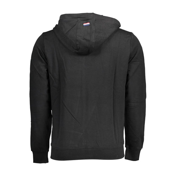 U.S. POLO ASSN. Black Cotton Men's Hoodie