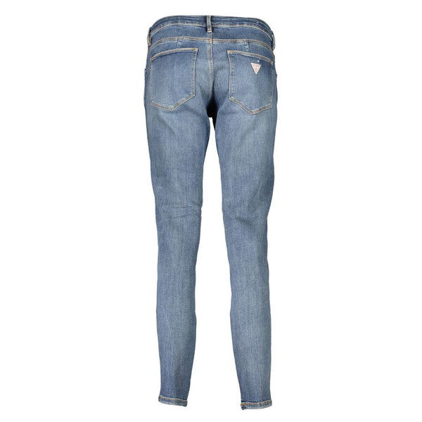 Guess Jeans Blu Cotton Women's Skinny Jean