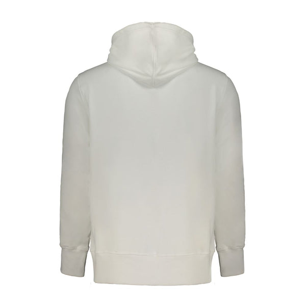 Calvin Klein White Cotton Men's Hooded Sweatshirt