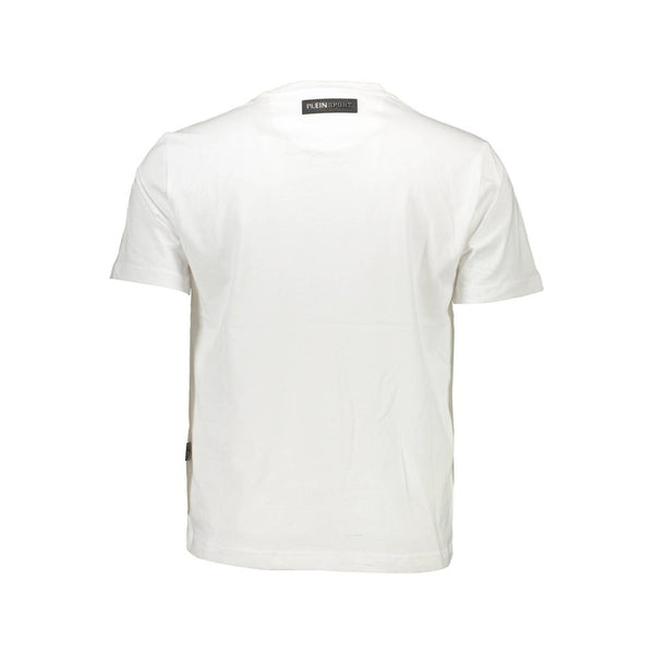 Plein Sport Bianco Cotton Men T-Shirt