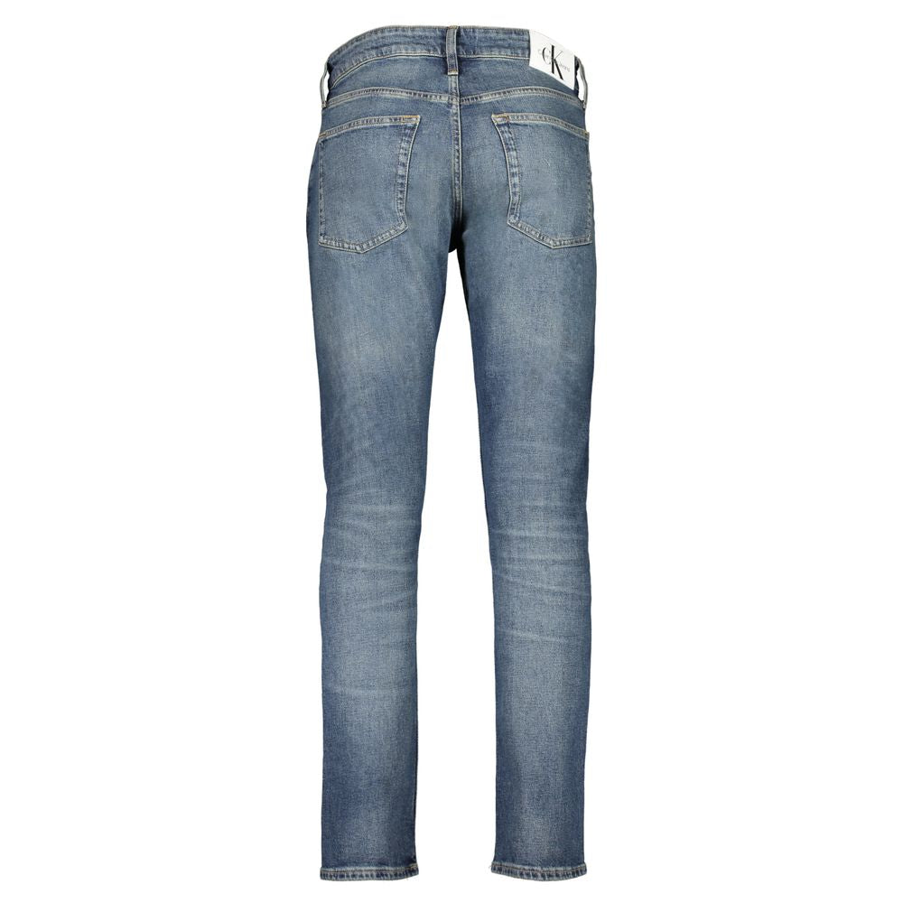Calvin Klein Blue Cotton Men's Jeans
