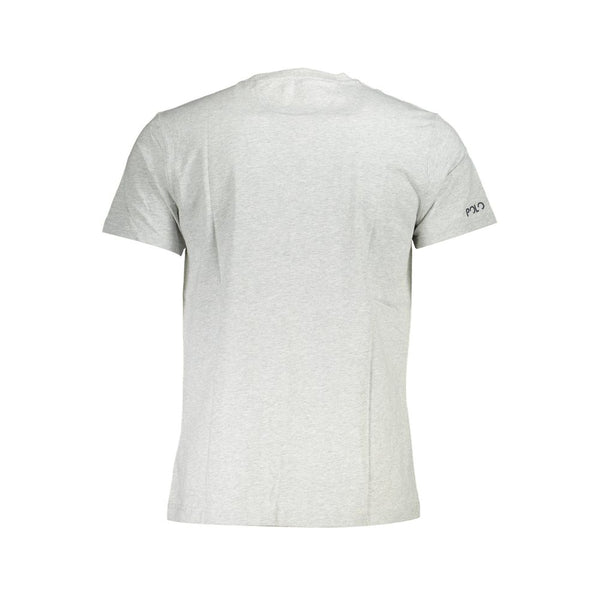 La Martina Grigio Cotton Men's T-Shirt
