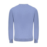 North Sails Blue Cotton Men's Sweater