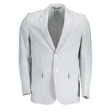 Gant White Cotton Men's Jacket