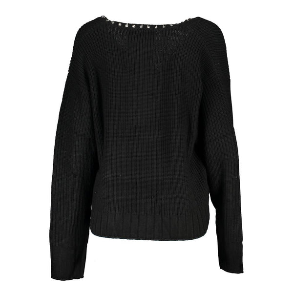 Patrizia Pepe Black Tessuto Women Sweater