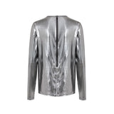 Tom Ford Gray Viscose Long Sleeve T-Shirt