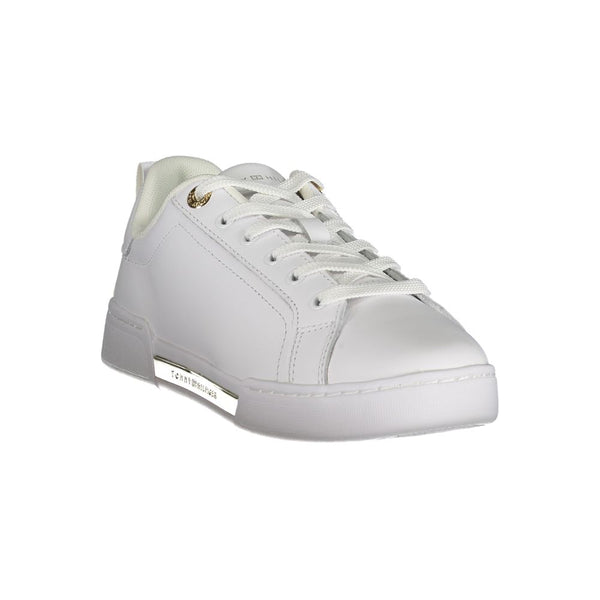 Tommy Hilfiger Bianco Leather Women Sneaker