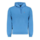 Napapijri Blue Cotton Men Sweatshirt