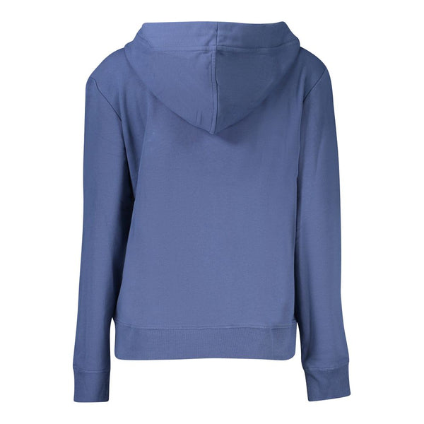 North Sails Blue Cotton Women Sweatshirt