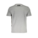Plein Sport Grigio Cotton Men T-Shirt