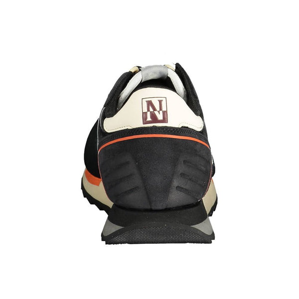 Napapijri Black Polyurethane Men Sneaker