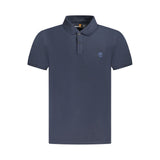 Timberland Blue Cotton Men Polo