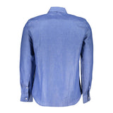 North Sails Blu Linen Men Shirt