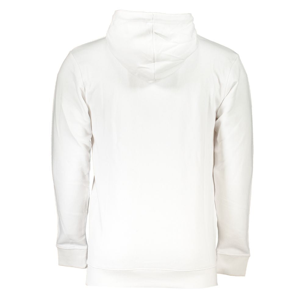 Cavalli Class Bianco Cotton Men Sweatshirt