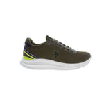 U.S. POLO ASSN. Green Polyester Men's Sneaker
