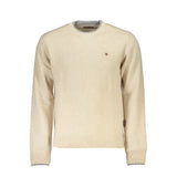 Napapijri Beige Tessuto Men Sweater