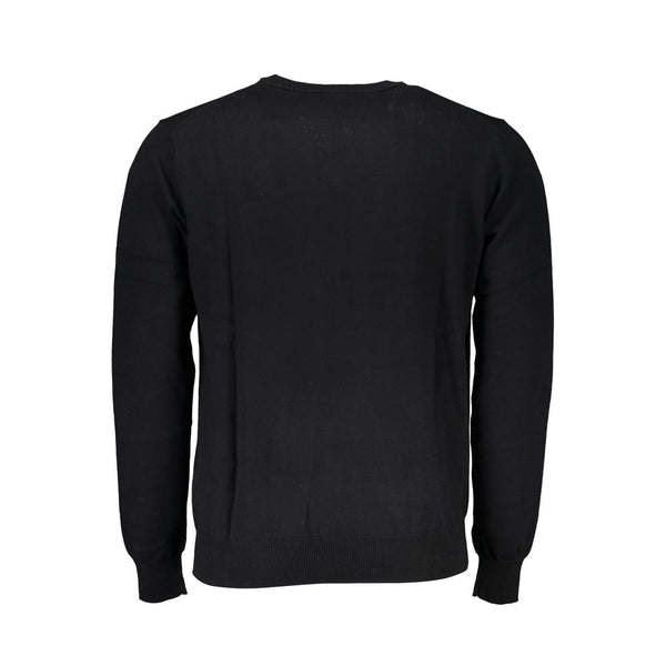 Harmont & Blaine Black Cotton Men Sweater