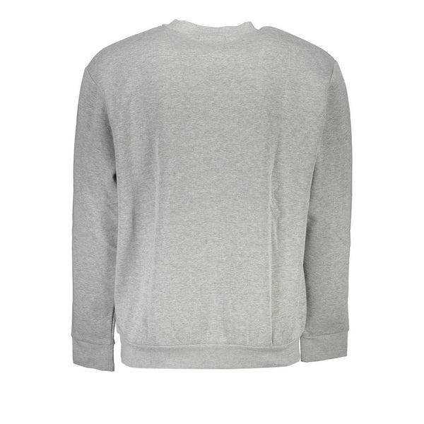 Cavalli Class Gray Cotton Men Sweater