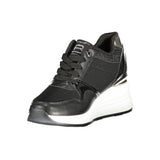 Laura Biagiotti Black Polyester Sneaker