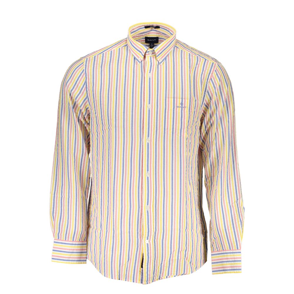 Gant White Cotton Men's Shirt
