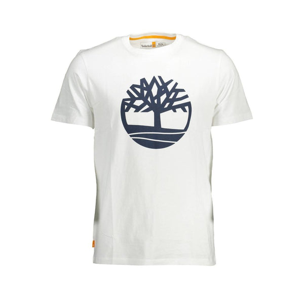 Timberland White Organic Cotton Men's T-Shirt