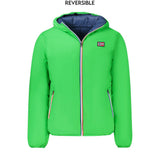 Norway 1963 Verde Poliammide Men's Reversible Jacket