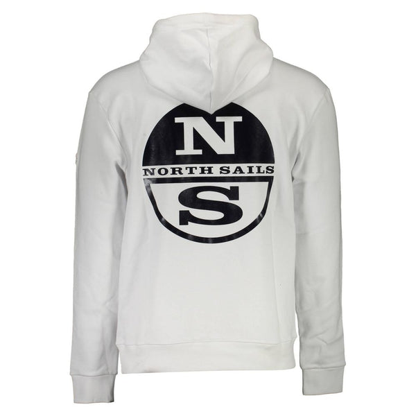 North Sails White Cotton Men's Sweatshirt