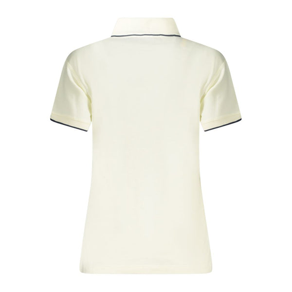 North Sails White Cotton Women Polo Shirt