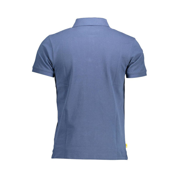 Timberland Blue Cotton Men Polo Shirt