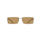 Calvin Klein Beige Metal Women Sunglasses
