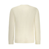 Lee Beige Cotton Men Sweatshirt