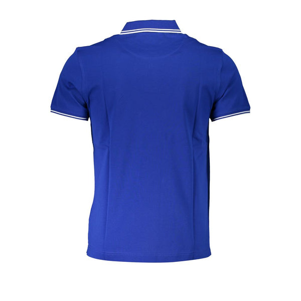 Harmont & Blaine Blu Cotton Men Polo Shirt
