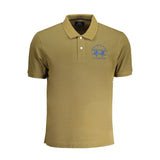 La Martina Verde Cotton Men Polo