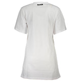 Cavalli Class Bianco Cotton Women T-Shirt