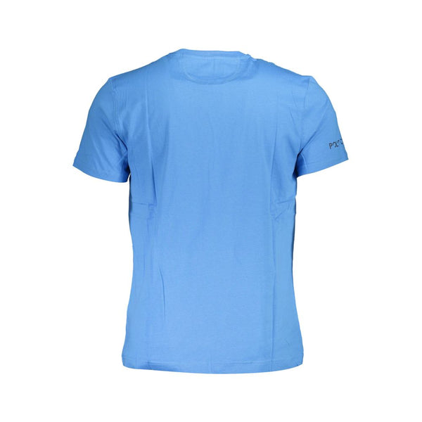 La Martina Blu Cotton Men T-Shirt